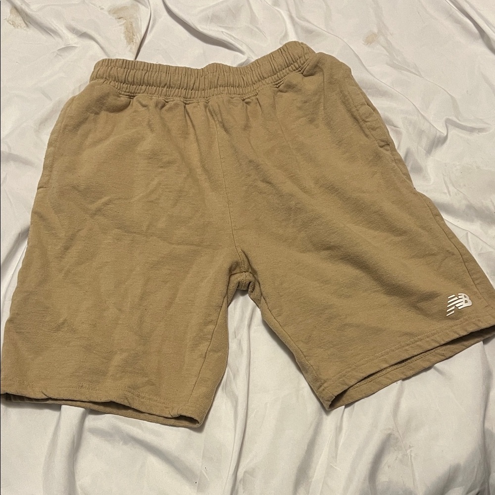 New Balance Kids Tan Shorts